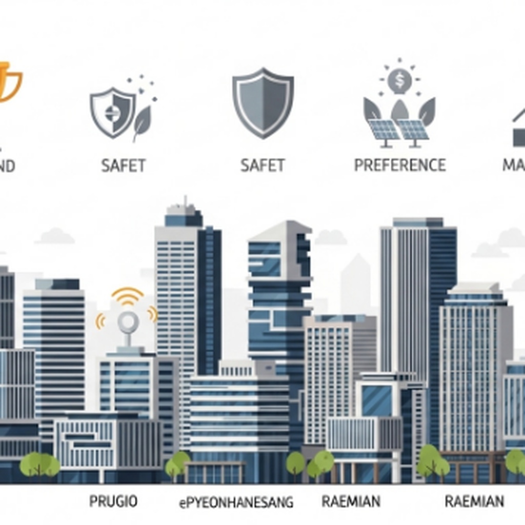 아파트 브랜드 순위와 선호도 1위 건설사 핵심 정보