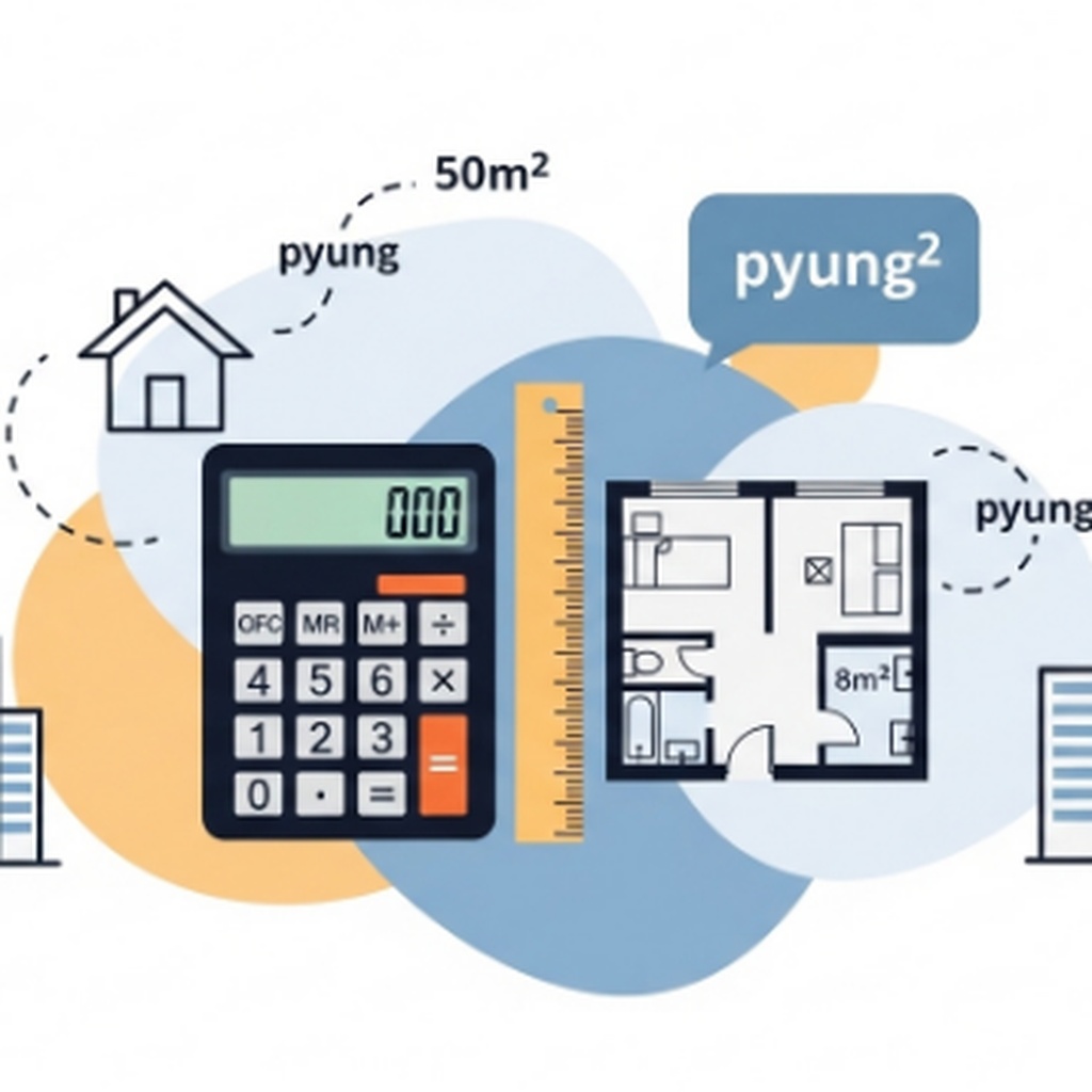 아파트 평수 계산 방법, 전용면적·공급면적 차이 쉽게 이해