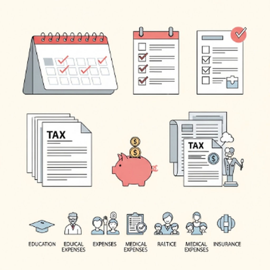 연말정산 기간 일정 및 헷갈리는 공제 항목 총정리