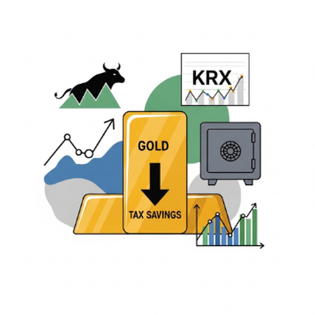 부가세 10% 아끼는 금 투자 방법과 절세 전략