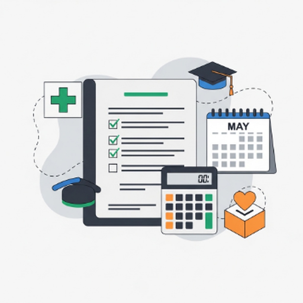 중도퇴사자 연말정산 방법 및 5월 종합소득세 확정신고 핵심 요약