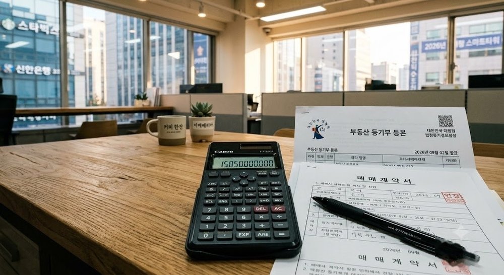 양도소득세 계산기 사용법: 양도차익 1억이면 세금 얼마? (2026년 세율표)